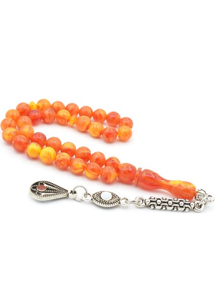 Küre Kesim Bilek Boy Sarı Kırmızı Beyrut Kehribar Tesbih