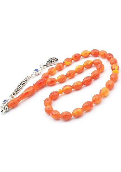 Beyzi Kesim Günlük Boy Sarı Kırmızı Beyrut Kehribar Tesbih fırsatları