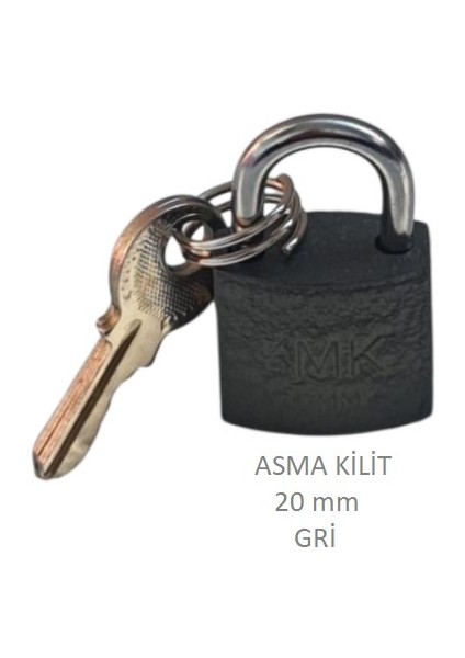 Asma Kilit 20MM Gri indirimleri