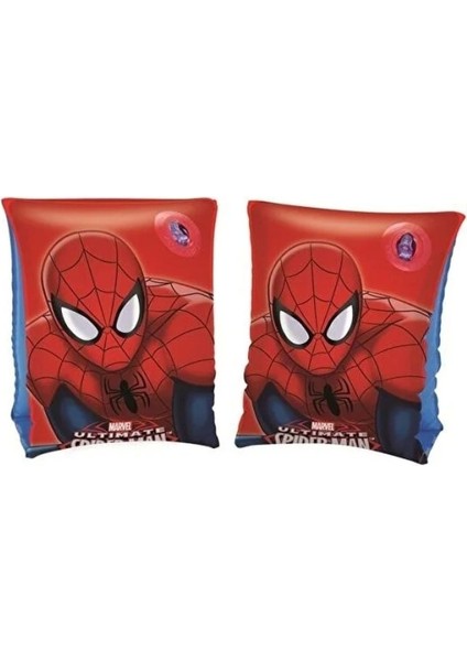 Çocuklar için eğlenceli ve rahat spiderman temalı kolluk 23x15 cm Kahverengi
