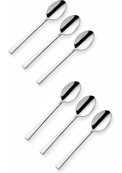 24 adet parlak paslanmaz çay kaşığı seti, şık ve dayanıklı tasarım, 12 kişilik fiyatları