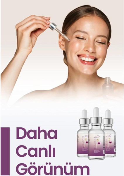 1 HAFTADA GÜZELLEŞTİREN Collogen Dolgunlaştırıcı Botox Etkili Kırışıklı.k Işıltı Veren Yaşlanm.a Karşıtı Leke Giderici Gençleştiren Kusursuz Görünüm Sağlayan Serum 30 Ml modelleri