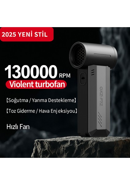 130.000 Rpm Turbo Fan | Kablosuz Şarjlı Üfleyici | Araç Içi Temizlik & Mangal Yakma Makinesi fiyatları