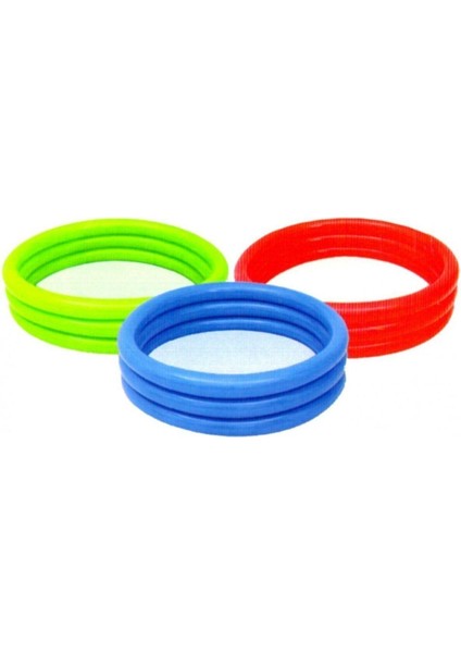 Renkli Mavi Çocuk Oyun Havuzu 122x25 cm, Pompa Dahil, Eğlenceli Su Aktiviteleri fiyatları