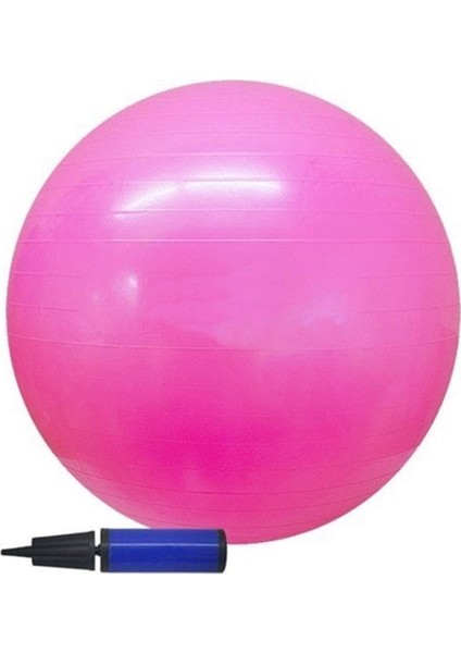 Mavi El Pompası ile Pilates Topu Şişirme, Kolay Kullanım, 9+ Yaş modelleri
