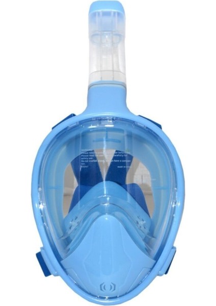 Katlanabilir Şnorkel Maske Çantalı L/XL Rahat ve Pratik Renk: Turuncu