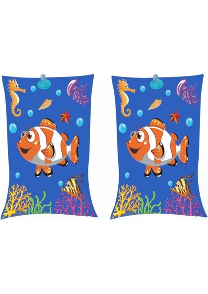 Çocuk Renkli Nemo Desenli Kolluk, 25x15 cm, Güvenle Yüzme Keyfi fiyatları