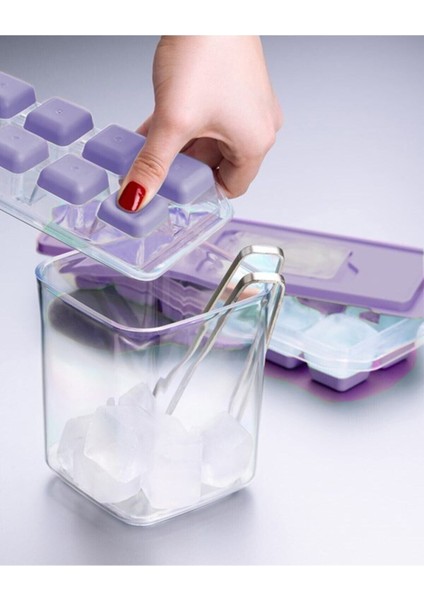 Yapışmaz silikon buzluk, kapaklı, 90x25, dayanıklı ve kullanışlı tasarım