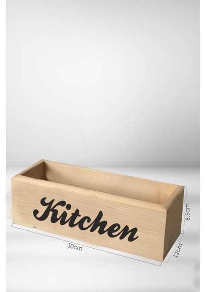 Çok Renkli Ahşap Mutfak Düzenleyici, Şık ve Fonksiyonel Kutu, 1 Parça fiyatları