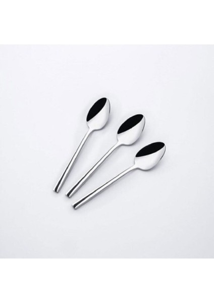 12'li Paslanmaz Çelik Çay Kaşığı Seti, şık ve dayanıklı tasarım fiyatları