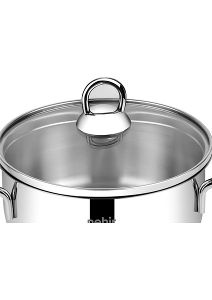 Paslanmaz Çelik Mini Tencere Seti 6 Parça, 12-14-16 cm, İndüksiyon ve ocakta kullanılır modelleri