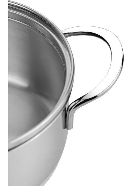 Paslanmaz Çelik Mini Tencere Seti 6 Parça, 12-14-16 cm, İndüksiyon ve ocakta kullanılır fırsatları