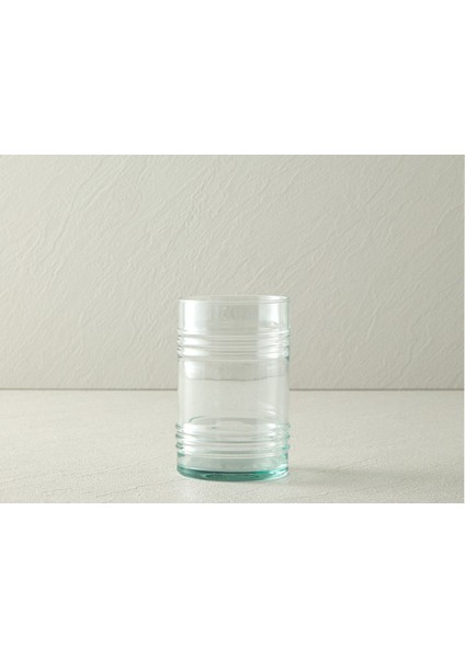 4'lü Cam Meşrubat Bardağı Seti, 490 ml, Yeşil, Dayanıklı ve Şık Tasarım