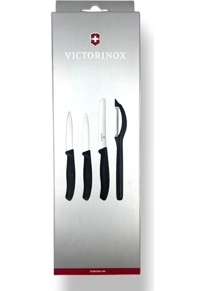 Paslanmaz Çelik Çok Amaçlı Soyacak Seti, 4 Parça, Temiz ve Pratik Kullanım