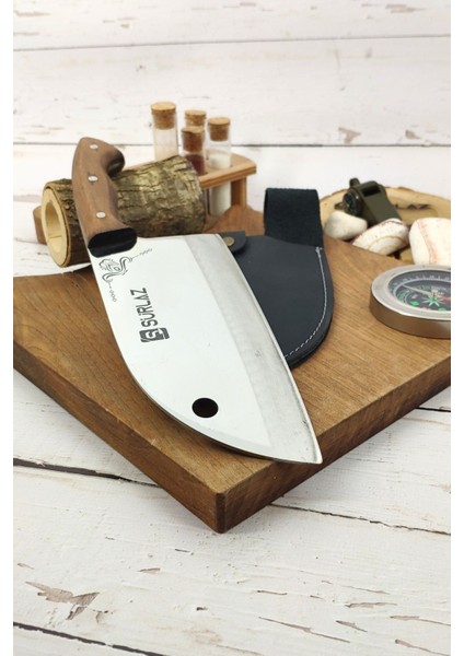 El Yapımı Paslanmaz Çelik Mutfak Bıçağı ve Kılıf Hediye, 1 Parça fiyatları