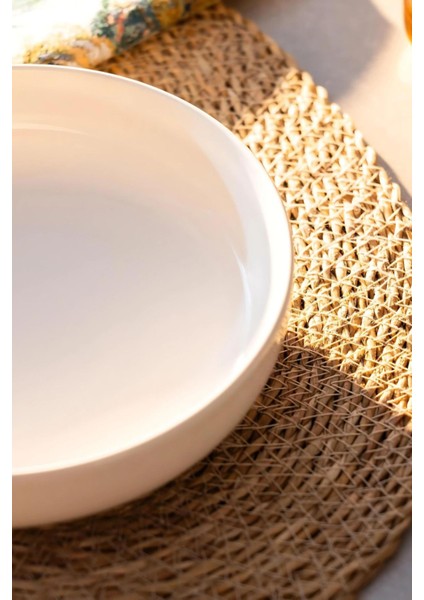 20 cm Porselen Salata Kasesi, Mikrodalga Uyumlu, Modern Sunum ve Servis Tabağı fiyatları