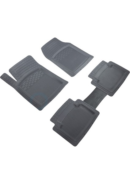 Audi A8 Uyumlu 3D Havuzlu Oto Paspas Sportive Kesilebilir Model Gri Autogoodstore