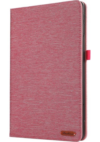 Xiaomi Redmi Pad Pro/redmi Pad Pro 5g/poco Pad Kart Tutucu Kumaş Doku Deri Kılıf Tablet Standı Kapağı-Pembe (Yurt Dışından)