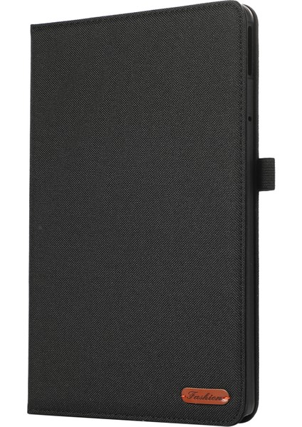 Lenovo Tab M11/XIAOXIN Pad 11 2024 Kılıf Pu Deri Kart Tutucu Tablet Standı Kapağı-Siyah (Yurt Dışından)