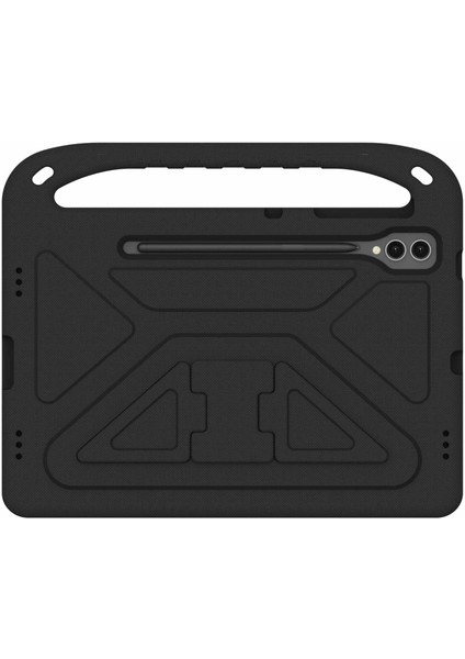 Samsung Galaxy Tab S9 Fe+Kılıf El Tutacağı Eva Tablet Kickstand Kılıfı-Siyah (Yurt Dışından) fiyatları