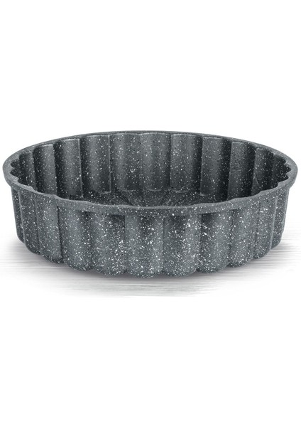 Açık gri 26 cm granit tart kalıbı, şık ve pratik kek ve tatlar hazırlayın. fiyatları