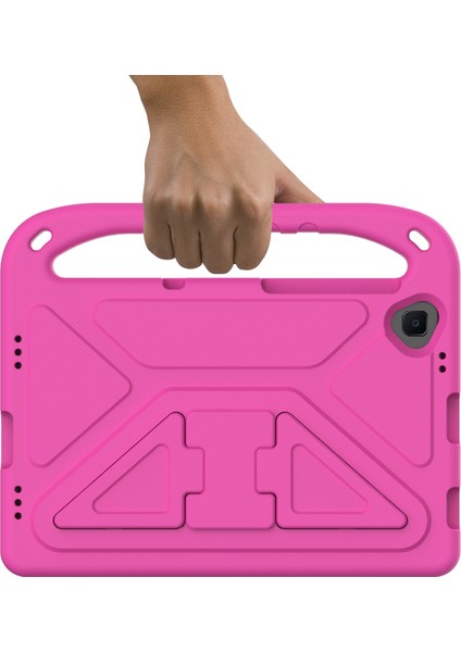 Kulp Kickstand Tasarım Tablet Koruma Eva Kılıf Kapak Samsung Galaxy Tab A 10.1(2019)SM-T510/T515-ROSE (Yurt Dışından)