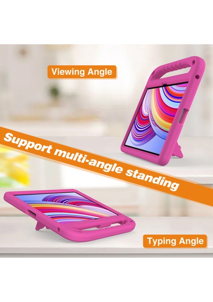 Xiaomi Redmi Pad Pro/redmi Pad Pro 5g/poco Pad Eva Kılıf El Tutacağı Destek Standı Tablet Kılıfı -Gül (Yurt Dışından)