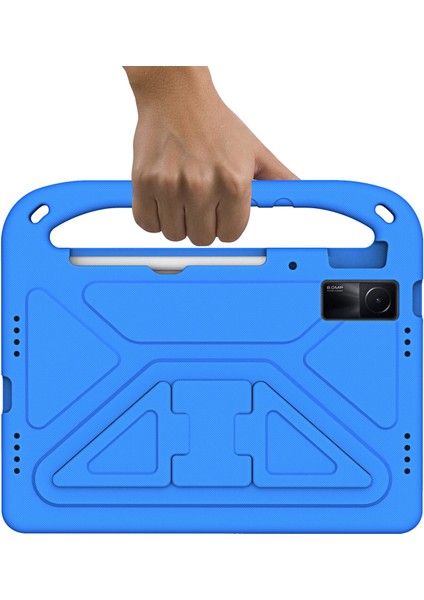 Xiaomi Redmi Pad Için Düşmeye Dayanıklı Eva Tablet Kılıfı Katlanabilir Ayaklık Taşınabilir El Tutma Koruyucu Kılıf-Mavi (Yurt Dışından) fırsatları