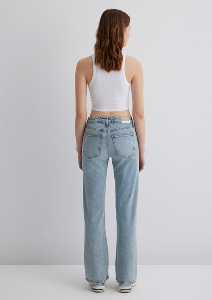 Ibiza Real Blue Vintage Açık Mavi Jean Pantolon 1010530-89938 indirimleri