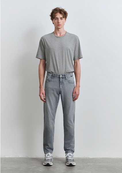 London Classic Denim Buz Gri Jean Pantolon 0010172-89658 fiyatları