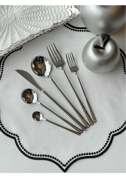 6 Kişilik 36 Parça Şık Çatal Bıçak Takımı, dayanıklı ve zarif mutfak seti fiyatları