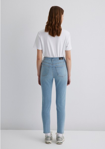 Star Gold Shape Puslu Buz Mavi Jean Pantolon 101077-89180 fırsatları