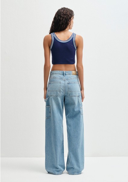 Kimberly 90LAR Gölgeli Açık Mavi Jean Pantolon 1010626-90566 indirimleri