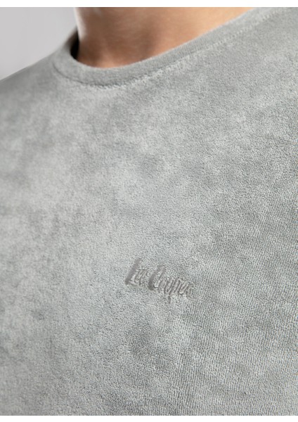 Yuvarlak Yaka Gri Erkek T-Shirt 252 Lcm 242008 Naul Gri modelleri