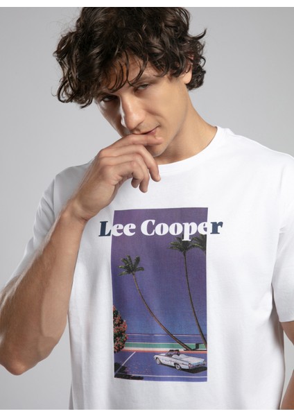 Yuvarlak Yaka Beyaz Erkek T-Shirt 252 Lcm 242052 Enrıc Beyaz modelleri