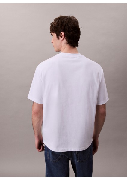 Beyaz Erkek T-Shirt LV04RB295GYAA Ss Hı Low Emb 16S Jer fiyatları