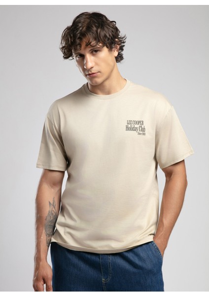 Yuvarlak Yaka Bej Erkek T-Shirt 252 Lcm 242058 Marcıa Bej fiyatları