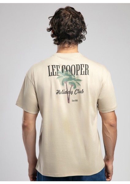 Yuvarlak Yaka Bej Erkek T-Shirt 252 Lcm 242058 Marcıa Bej fırsatları