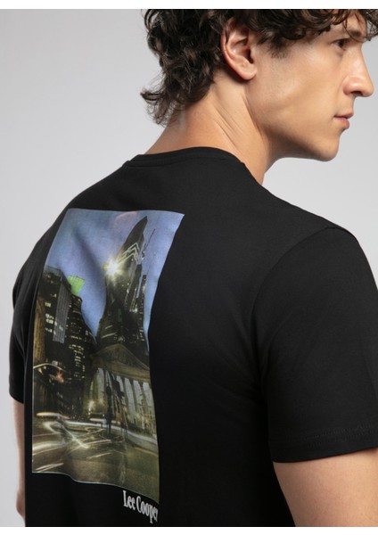 Yuvarlak Yaka Siyah Erkek T-Shirt 252 Lcm 242056 Pıo Siyah modelleri