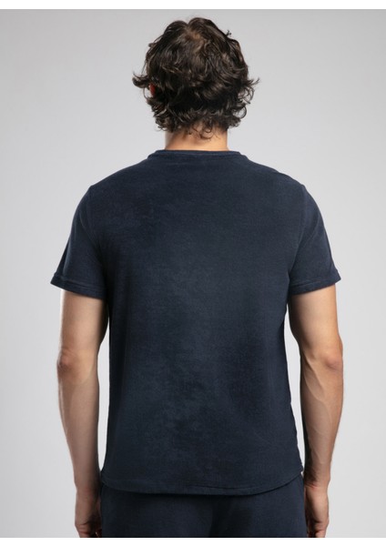 Yuvarlak Yaka Lacivert Erkek T-Shirt 252 Lcm 242008 Naul Lacivert fırsatları