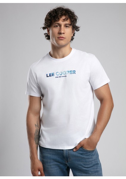 Yuvarlak Yaka Beyaz Erkek T-Shirt 252 Lcm 242039 Ember Beyaz fiyatları