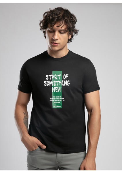 Yuvarlak Yaka Siyah Erkek T-Shirt 252 Lcm 242035 Rıc Siyah fiyatları