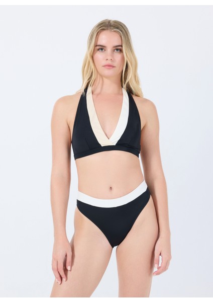 Siyah Kadın Bikini Üst Rına