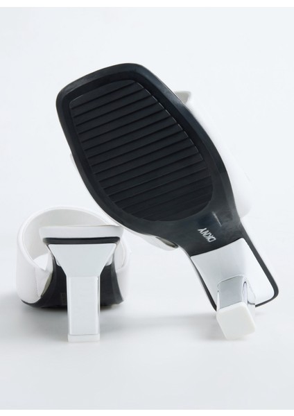 Deri Beyaz Kadın Sandalet K1599369 fırsatları