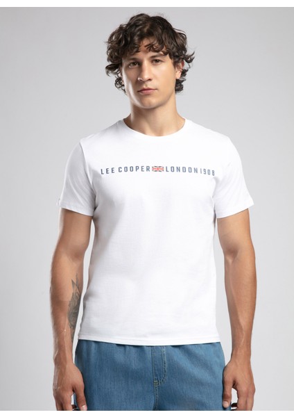 Yuvarlak Yaka Beyaz Erkek T-Shirt 252 Lcm 242023 Stew Beyaz fiyatları