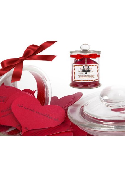 Büro Ev Ofis Etkinlik Partisi Için Aşk Dolu Oyunu Kavanozu