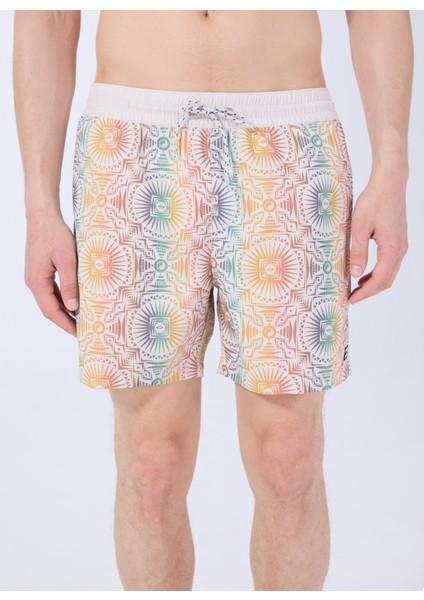 Vacay Lb EBYJV00144 Bej Regular Fit Düz Erkek Şort Mayo modelleri