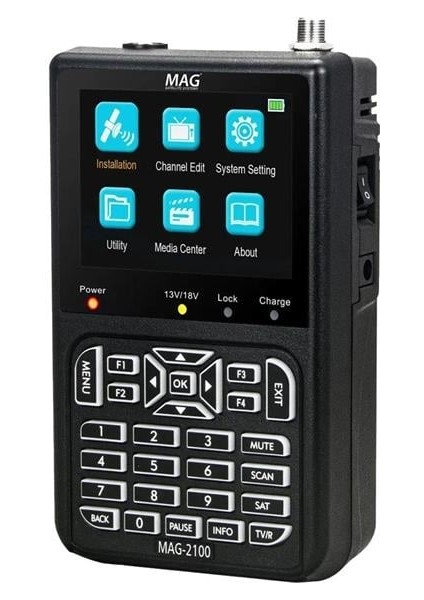 Hsyn -2100 3.5'' Dvb-S/s2 LCD Ekran Görüntülü Hd Uydu Yön Sinyal Bulucu Akdenizpos Yeni