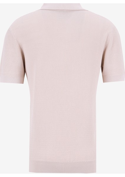 Polo Yaka Basic Jakarlı Vizon Erkek Kazak F5SM-KZK 2087 fiyatları