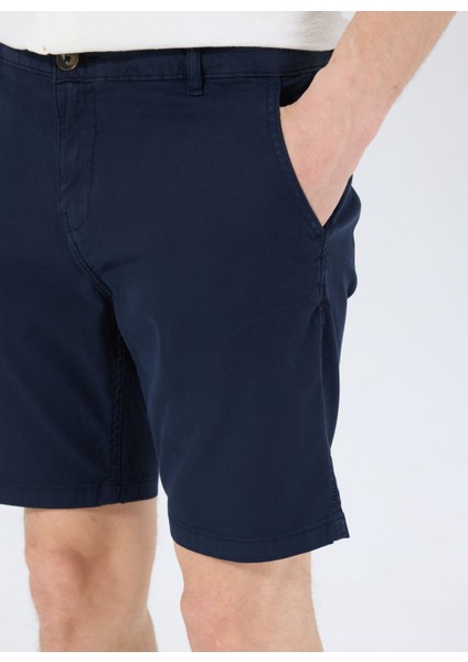 Slim Fit Lacivert Erkek Şort M5GD13WH4BAG7V2 Angels Chıno Short fırsatları
